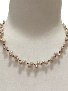 Light Pink Pearl Necklace